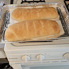 Easy to make, looks beautiful. Big problem, your home smells like fresh bread and neighbors came over to taste some of it. A little to each neighbor equals zero for me