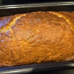 Blueberries are crazy expensive right now where we are and since I already got everything else needed for this recipe, I left them out! And it was delicious as a banana bread recipe. Cannot wait to try again once "bloobs" are a better price.