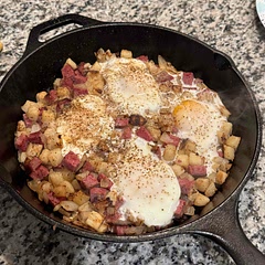I added eggs