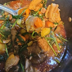 Added the carrot greens