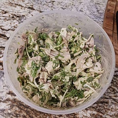 Tasted great and I added a little cole slaw mix for more crunch!