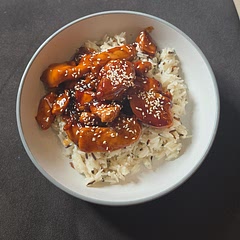 Gorgeous dish, maybe less honey next time as it does get sickening still