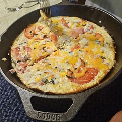It was good. But I made it into a frutata due to how many I was feeding. It is a good to for us. 