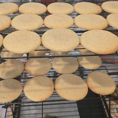 Added lemon zest and lemon extract and ¼ tsp of cream of tartar to make lemon cookies