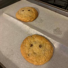 YUM but would love bigger chocolate chips next time!