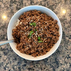 Delicious and easy!! It’s sweet yet savory, kind of like the flavor of Mongolian Beef. Super easy to make and the ingredients aren’t outrageously expensive.