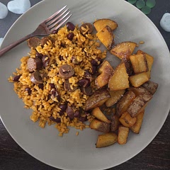Changed everything to Adobo and Sazón with Olive oil and salt. Tasted great. Added a bit more salt at the end