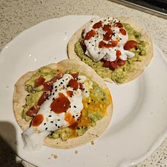 Quick and delicious, albeit a bit messy to eat!