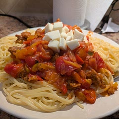 Pretty good! Added sausage.