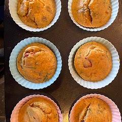 I only added 1.5 cups of water as suggested by other comments. With this method the batter consistency was cupcake-like and they cooked in 20 mins. I used the suggested veg + beetroot. They were quite bland but a good consistency and baseline flavour. I might add grated cheese next time.