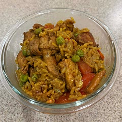 It turned out well! I got lots of compliments on it when I pulled it out of my lunch box. It wasn’t too spicy and it was very flavorful