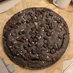 Tastes great, unfortunately my oven isn't good enough to bake it evenly