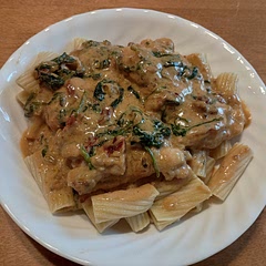 A little on the oily side, but overall very good. I will definitely be making this again, however with less butter and oil