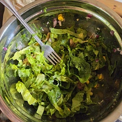 added lettuce! super yummy