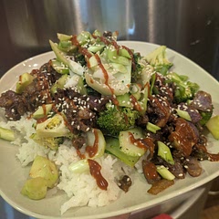 Great. I served with pan fried broccoli and bok choy.