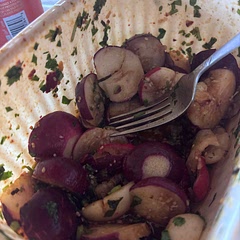 So fast, so good. I used chili oil garlic