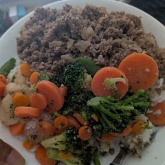 Quick and easy. I used Ground turkey to be a little healthier