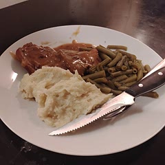 I didn't have Worcestershire sauce, but teriyaki marinade worked just fine. Really good!