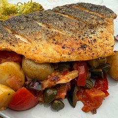 Added some capers