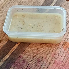 Quick and light. A good addition to a simple salad. 10/10
