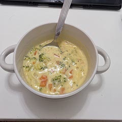 (I didn't use a pressure cooker)
It good but next time ill cut the broccoli even smaller.