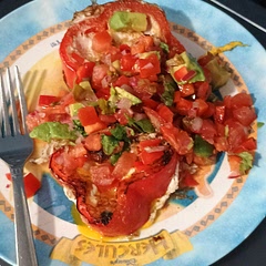 Easy delicious healthy and quick! What more could you ask for in a breakfast? We used pickled onions and pickled jalapenos. 10/10