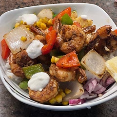 We forgot the feta and capers but dish was delicious. Added left over corn and red onion. Pretty good additions.