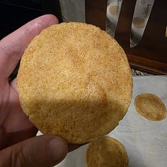 Really coat the cookie dough in the cinnamon sugar for flavor 