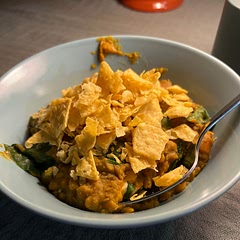 This was delicious and so easy to make! Will be a new go to. I topped with tortilla chips for some crunch.