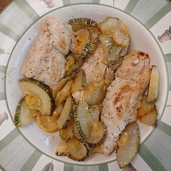 Very delicious! This is the first thing I've made using the app and it was super easy! I just kind of eyeballed the black pepper because I'm not really a fan of it, and it turned out great. I added some zucchini as well, because why not? Great recipe for a beginner like myself—low ingredient, low stress, easily modified to taste, and easy to combine with other things. This will probably be one of my go-tos in the future!