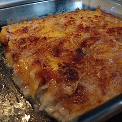 Used fresh peaches and followed recipe.