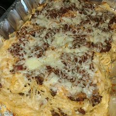 
Real good. first time making baked spaghetti, and it came out great. Definitely making this again