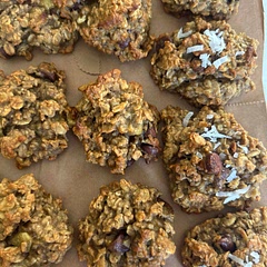 I need to tweak the ratios of a few things to get these to taste the way I want them but not by much. Overall, very easy and tasty and these are great to stockpile so the family can “grab and go”.  I also added shredded coconut to a few and that’s a good option for a variation.