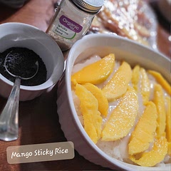 I love this recipe. I added steps of washing rice twice, then it sat in water for an hour. I had black and white sesame seeds with it.