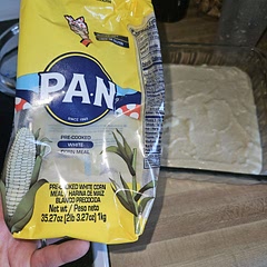 I used this, hopefully it won't be so gritty. I did have to add quite a it more milk though to make it more runny. 