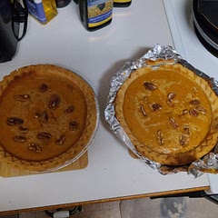The best pumpkin pie recipe. Not super sweet. Tastes great. Did not care for pumpkins until I tried this.