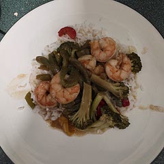 I also you can add other vegetables with this dish and it does go better with the rice then the pasta