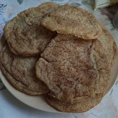 Didn't have cream of tartar so used more backing soda, came out good, did have to bake them for a bit longer tho like 12-14 min depending on size