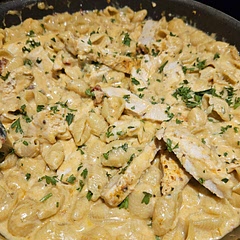 Here's the finished photo loit came out really good, lots of flavor, thanks to who ever put it on here!!!l