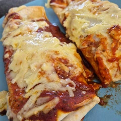 Got a spicy kick to it. Sour cream would have helped. But didnt have any. Would make again