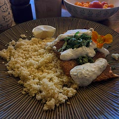 Delicious and very easy! We served with couscous and fresh tomatoes.