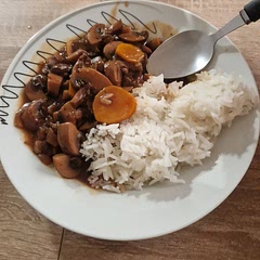 Très bon ! Bien couper les champignons en petit morceaux et rajouter 1 carottes en plus