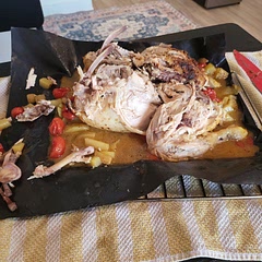 Husband couldn't stop eating it and ran away screaming,  "GET IT AWAY FROM ME I CAN'T STOP EATING IT!!!"
