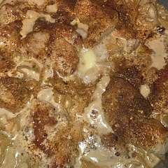 I added some members mark organic garlic and herb to it