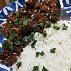 Turned out great! I couldn't find doubanjiang, so I mixed regular black bean paste with gochujiang which worked nicely. Next time I'll cut the tofu a little smaller for better sauce distribution and add a vegetable to the mix for freshness.