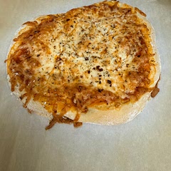 This recipe was so easy and my husband loved it! It was perfect for two small pizzas and allowed us to easily do separate toppings