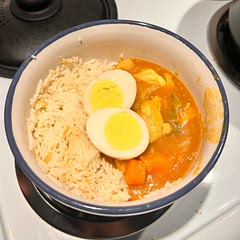 Very good
I used the whole packet of golden curry for mine (5 cubes), added more water and coconut milk, then reduced to my preferred consistency
Added a leftover zucchini too, helped to provide more water when simmering

Would recommended, it's easy, fast, and provides a lot of lunches afterwards!