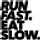 runfasteatslow.com