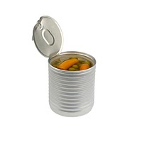 Canned peas and carrots