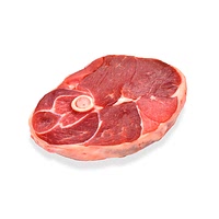 Lean pork leg steak